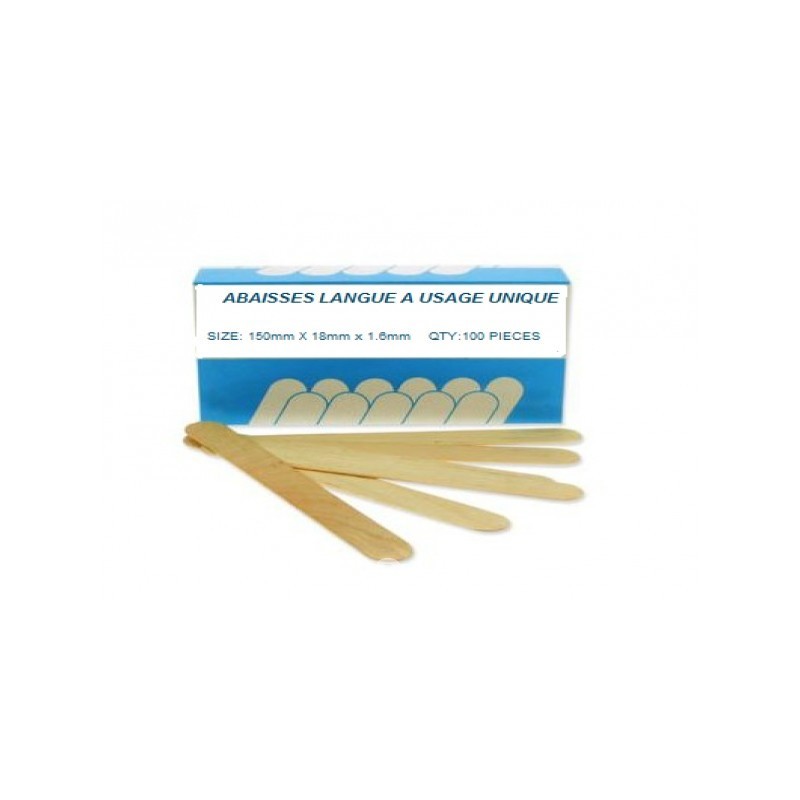 Abaisse Langue bte de 100pcs