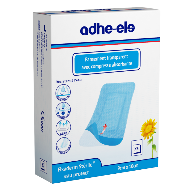 FIXADERM EAU PROTECT 4CMX6CM