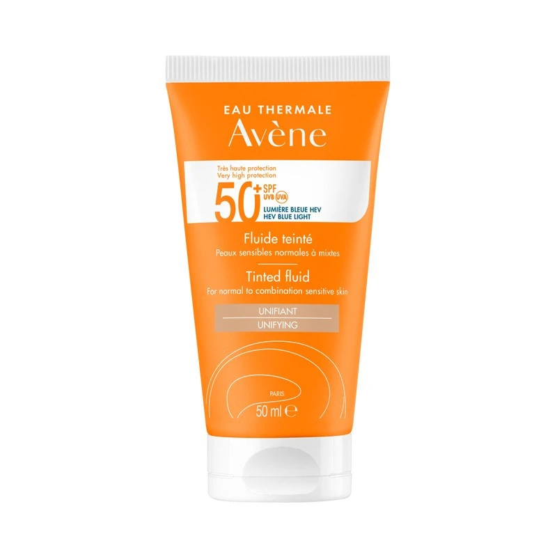 AVENE  FLUIDE TEINTE SPF50+ 50ML +eau micellaire offert