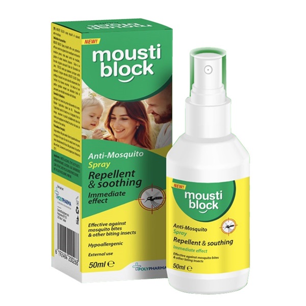 Mousti block Spray anti-moustique 50ml