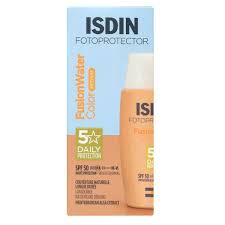 ISDIN PHOTOPROTECTION ECRAN SOLAIRE FUSION WATER TEINTEE MEDIUM SPF50+ 50ML