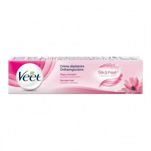 VEET CREME DEPILATOIRE PEAUX NORMALES (ROSE) 100ML