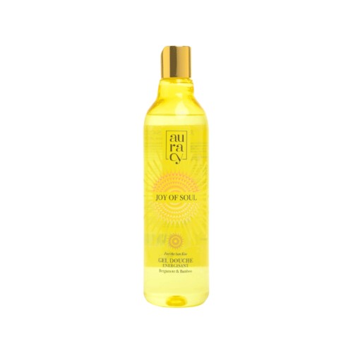 AURACY GEL DOUCHE ENERGISANT JOY OF SOUL BERGAMOTE ET BAMBOO 400ML