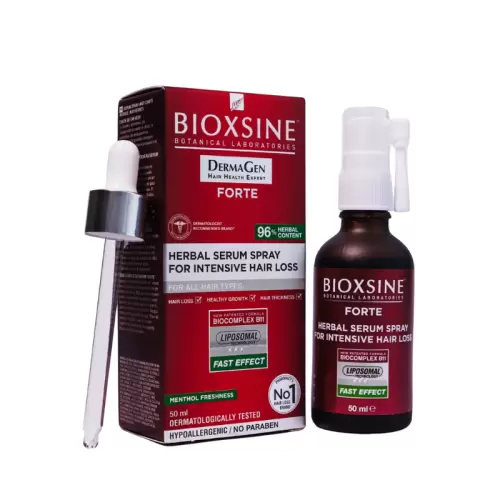 BIOXSINE FORTE SERUM SPRAY ANTI CHUTE INTENSE AUX HERBES 50ML