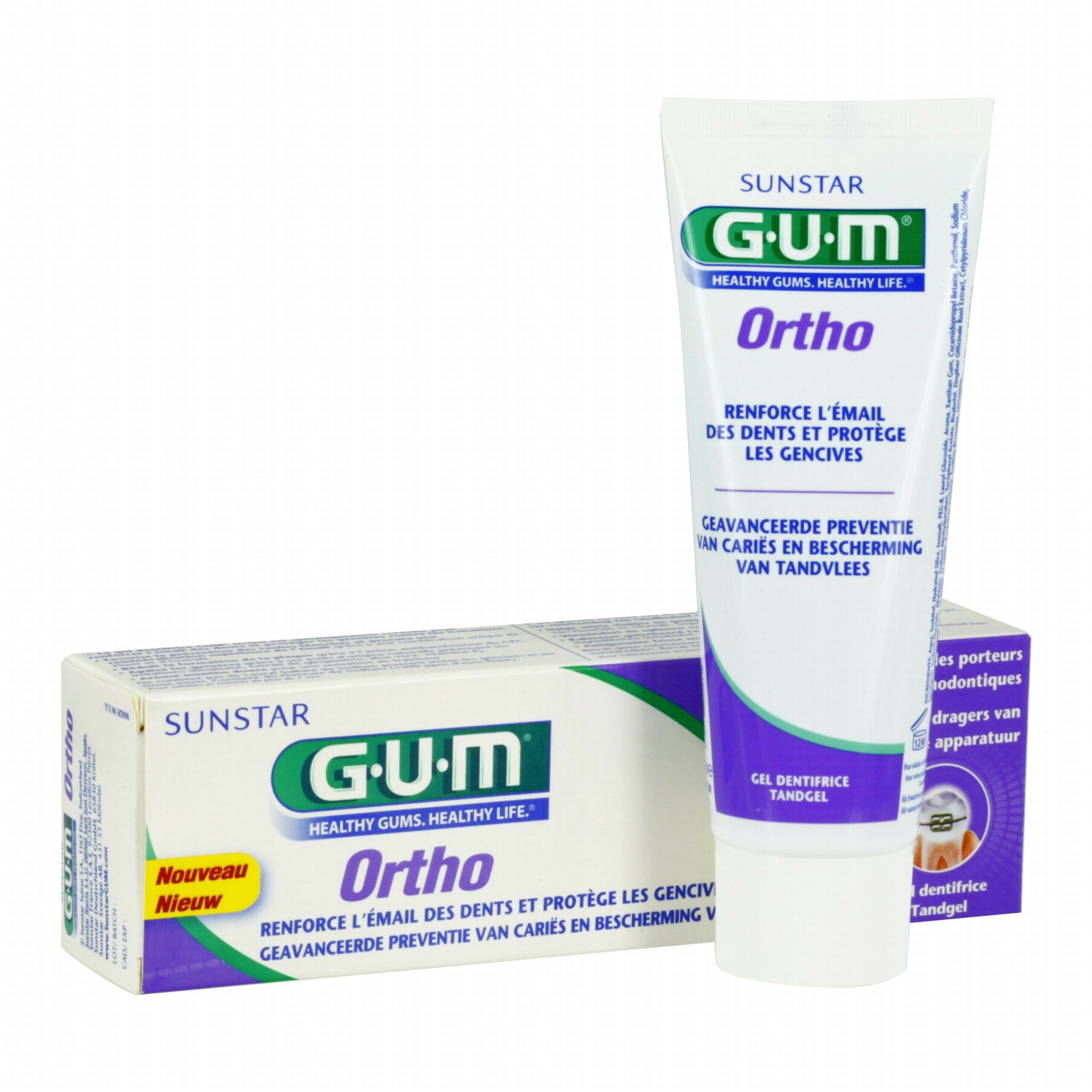GUM DENTIFRICE ORTHO 75 ML