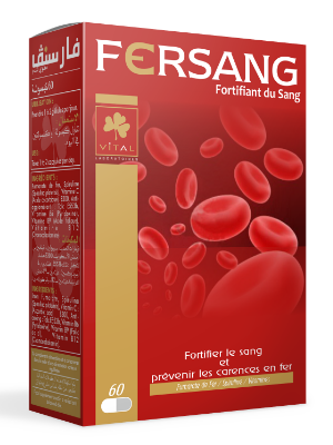 Vital Fersang Fortifiant du Sang 60 Gélules