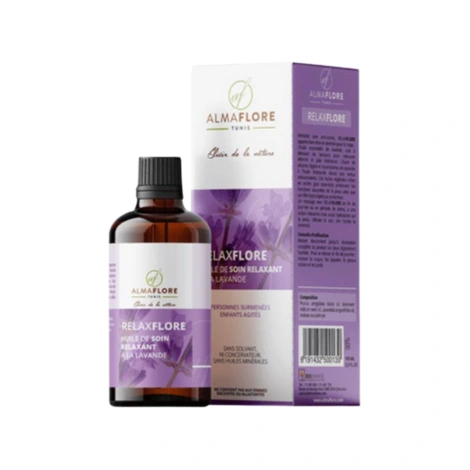 ALMAFLORE RELAXFLORE HUILE DE MASSAGE RELAXANT 100ML