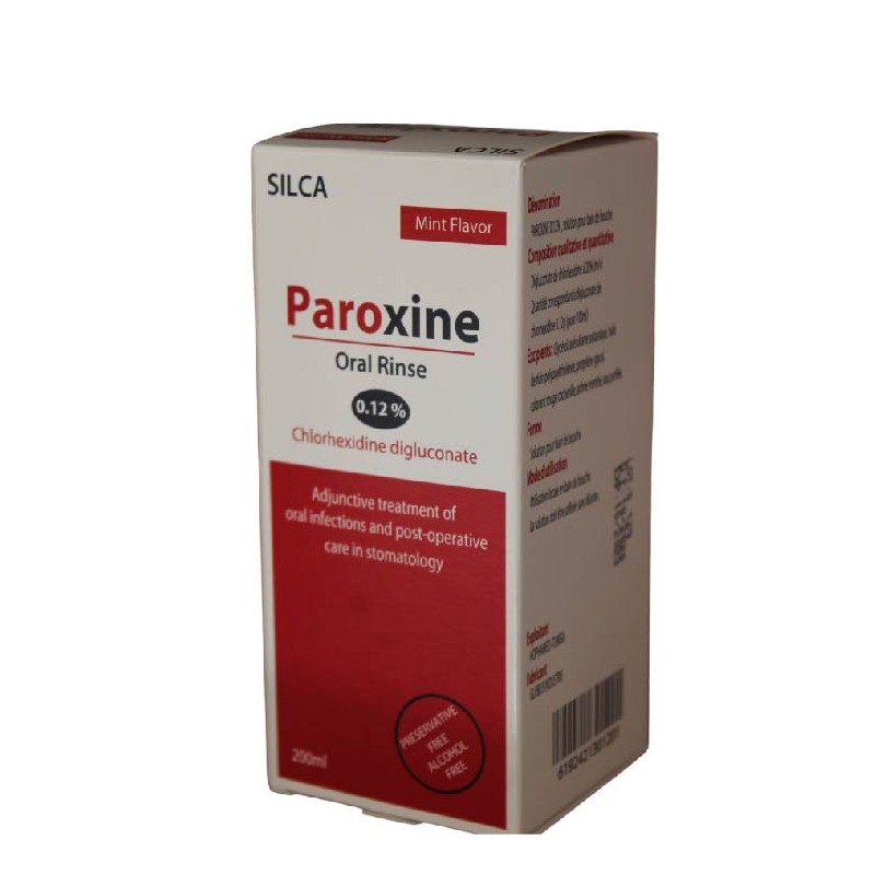 silca paroxine bain bouche 200ml