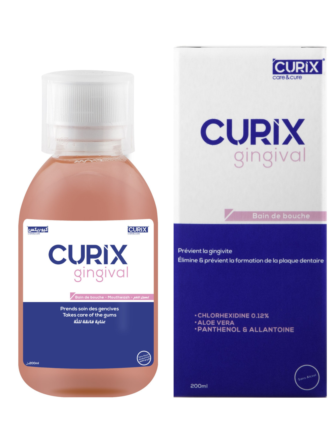 Bain de bouche gingival - Curix