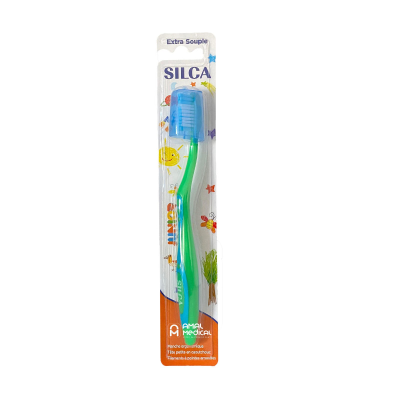 Silca - lot de 3 Brosses à dents junior - extra souple