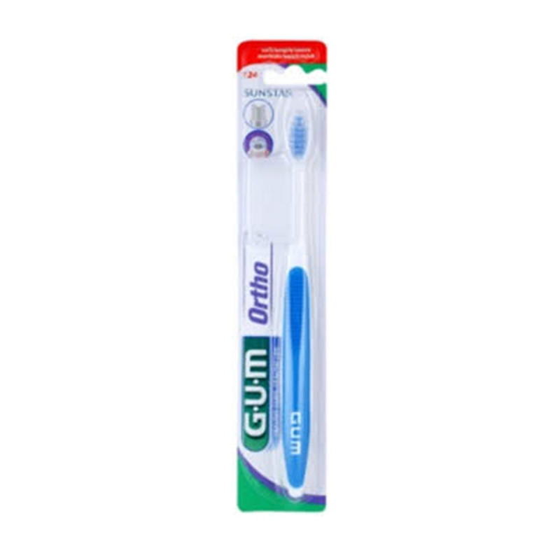 Brosse à dents - GUM Sunstar Ortho - Soft 124