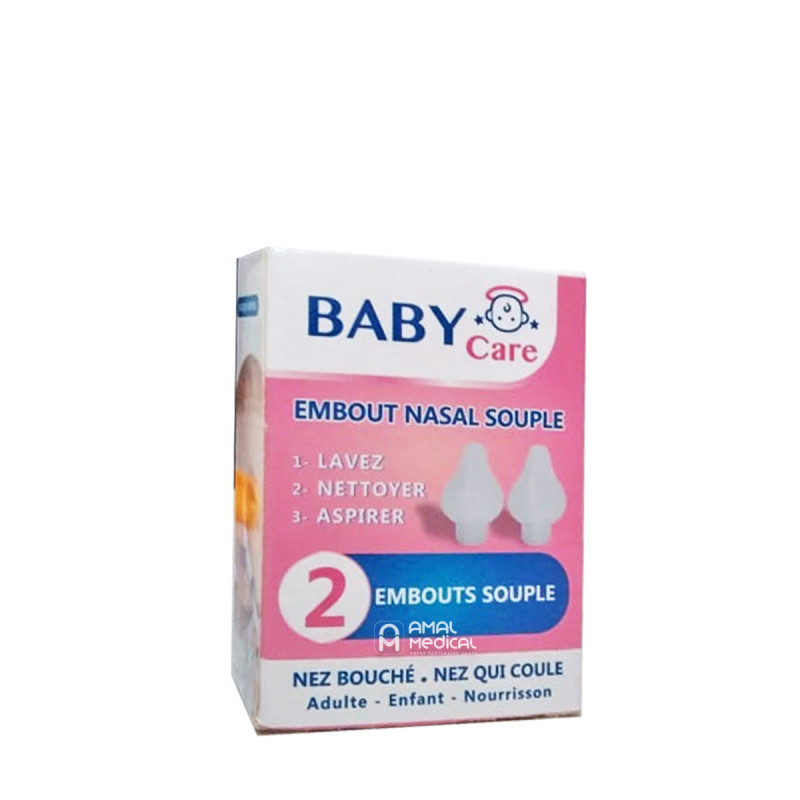 Embout nasal souple - Baby care - 2 pièces