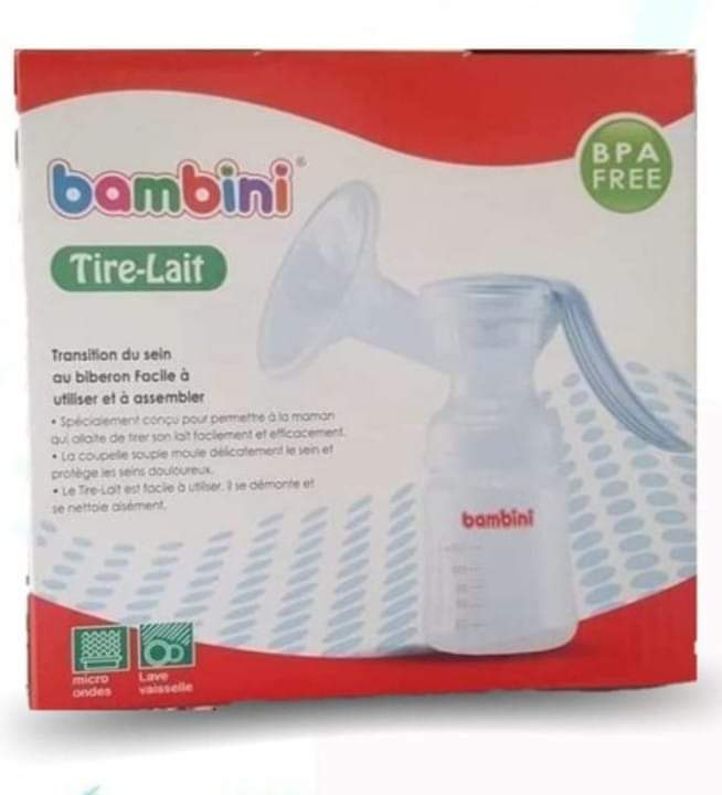 BAMBINI TIRE LAIT MANUEL AVEC BIBERON