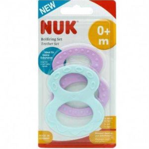 NUK ANNEAU DENTITION FORME 8
