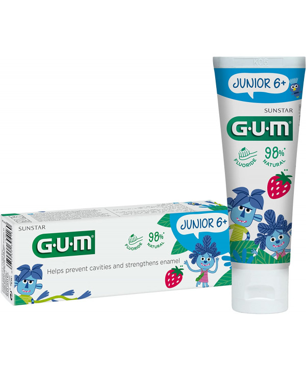 GUM Dentifrice Junior 6 +