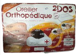 DODO OREILLER ORTHOPEDIQUE NORMAL 2 DOS