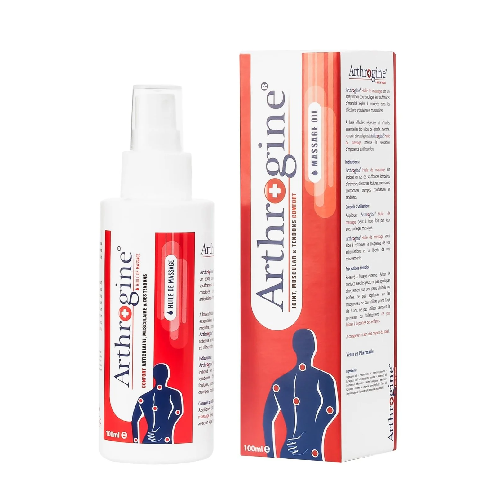 Dahlia arthrogine huile de massage