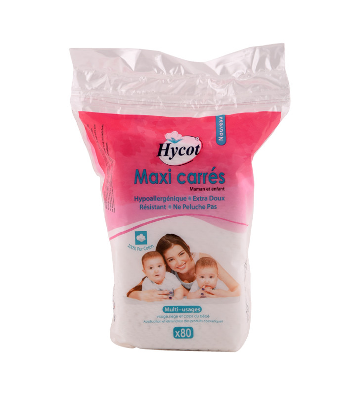 HYCOT MAXI CARRES MAMAN ET ENFANTS 80 PIECES