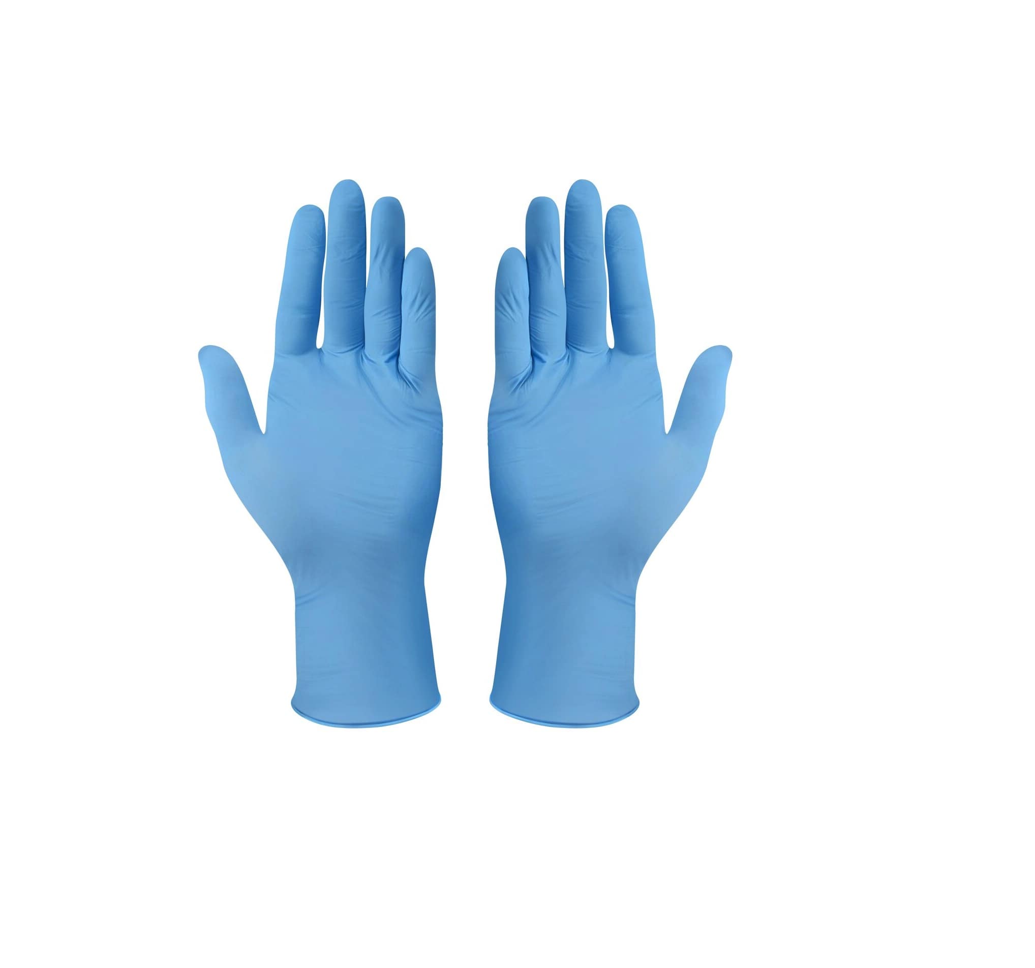 GANTS NITRILE BLEU BTE DE  100 PCS
