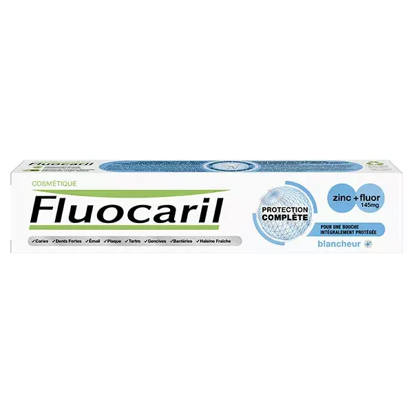 Fluocaril Protection Complète Dentifrice Zinc + Fluor blancheur